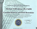NARI Professional Certification - Certified Kitchen and Bath Remodeler (CKBR)