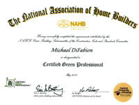 National Association of Home Builders - Certified Green Professional