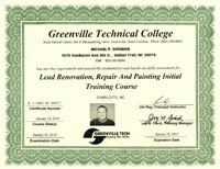 NAHB and EPA Professional Certification - Lead Renovation, Repair and Painting