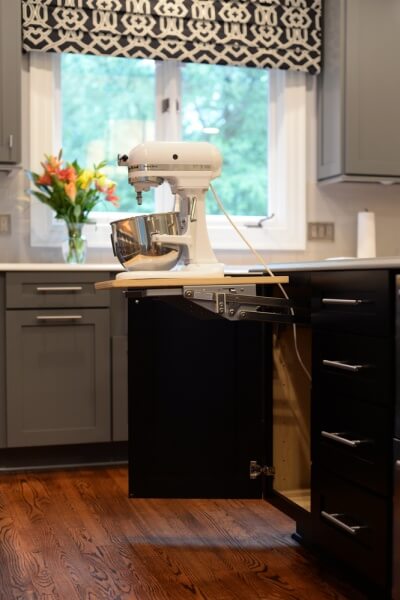 A micer lift is one example of Universal design