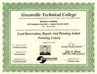 NAHB and EPA Professional Certification - Lead Renovation, Repair and Painting